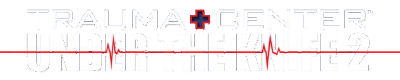 Trauma Center Under the Knife 2 title screen for Nintendo DS